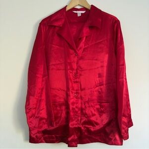 Victoria’s Secret Pajama Set in red Size: L